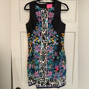 LILLY PULITZER STRETCH COTTON DRESS